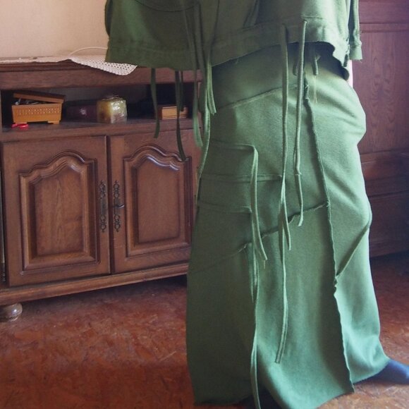 Unique Green Maxi Set - Picture 5 of 5